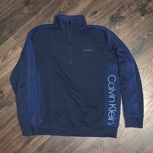 Calvin Klein dark blue zip up